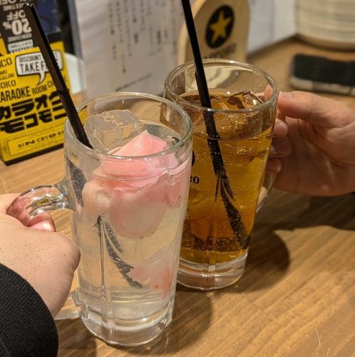 コスパ最強！1Lの”大”ジョッキで乾杯！