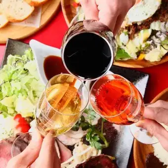 ◇お得に女子会◇《2時間飲み放題付》燻製鴨ローストや前菜盛りなど【女子会コース】全13品