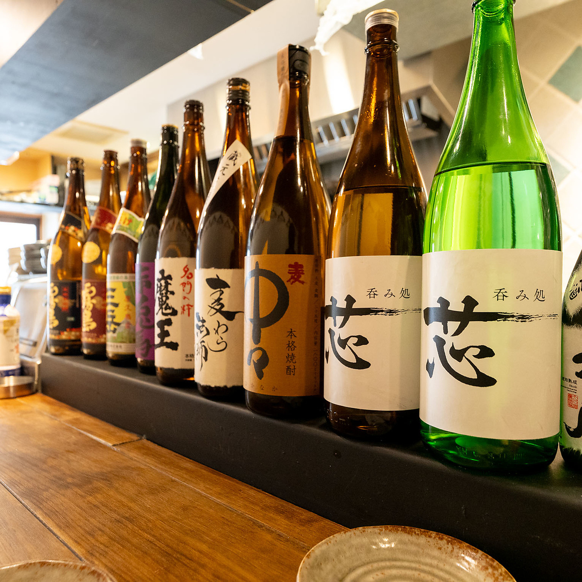 魚晴、蟹雲系列♪旬の食材と合わせて日本酒も。