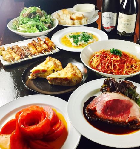 ≪8 dishes in total≫ ◇◆One day's 5,830 yen course◆◇