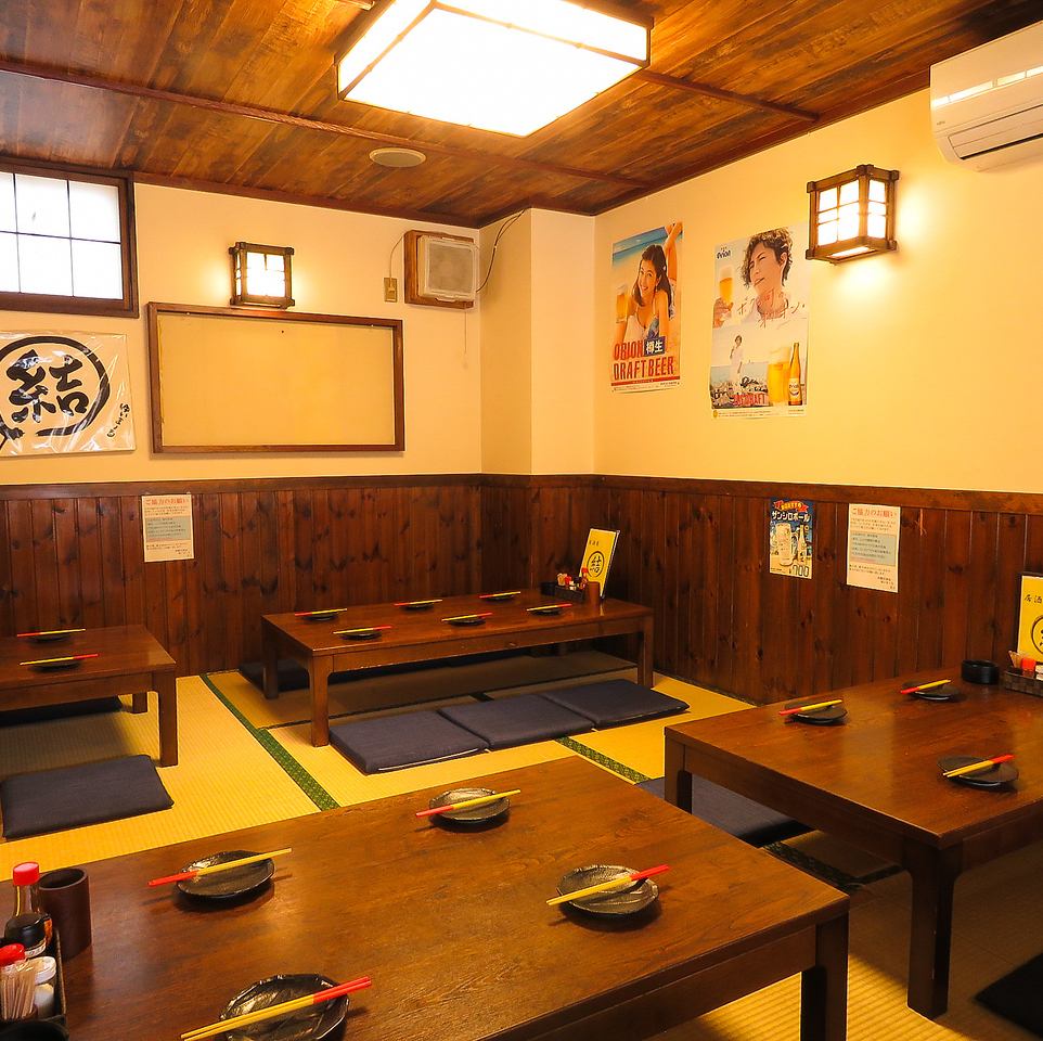 宴会利用にぴったりのお座敷席もご用意!!最大35名様まで可能☆
