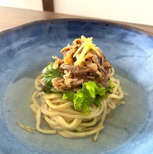 Tokorozawa beef clear broth udon (single item)