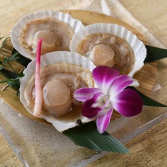 【4/27～9/27】〈食べ飲み放題120分〉＋1200円でスペシャル特典 ホタテ3枚BBQコース『6200円』