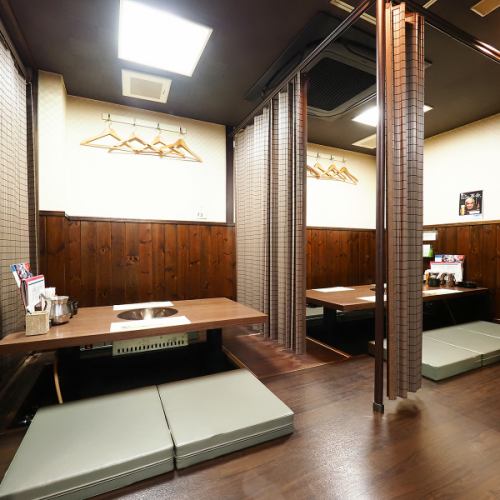 [2nd floor reserved for up to 38 people] A comfortable seat with a sunken kotatsu where you can stretch your legs