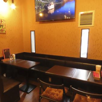 当店では貸切でのご利用も可能！20名様まで受け付けておりますのでぜひお問合せください！