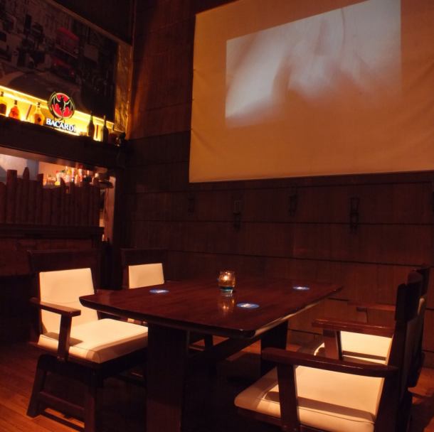 【Projector Complete】 【Anniversary】 【Banquet】 You can also use big screen screen and projector! Families with children are greatly welcomed as well as birthday parties and welcome party! (Fujiiji Temple Brazil Churrasco party all day unlimited drinks All you can do fancy second floor sofa meat)