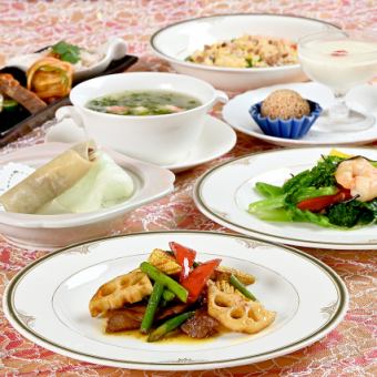 Seasonal course [Aoi] ◆Excellent!! Enjoy authentic Chinese food◆ 7 dishes 4,500 yen (tax included)
