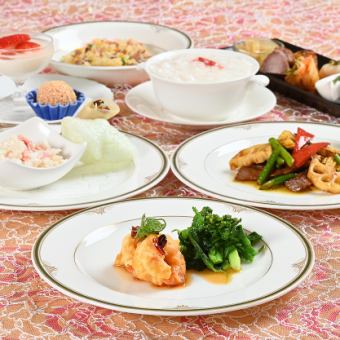 时令套餐[Keyaki] ◆豪华！！享受正宗的中国菜◆ 7道菜 6,000日元（含税）