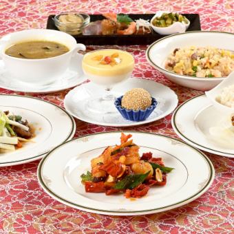 季節のコース【けやき】　◆豪華!!本格中華を堪能◆　料理7品6000円