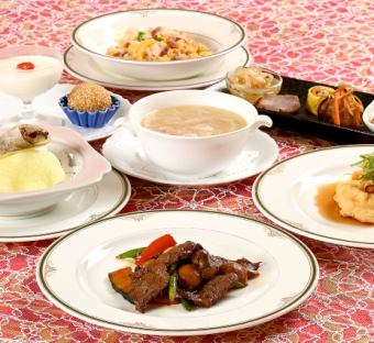 [Seasonal Lunch Course] ◆Luxurious◆ 7 dishes! 4,300 yen for 2 people or more