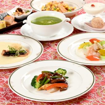 【季節のランチコース】◆豪華◆お料理7品！　2名様より　4300円