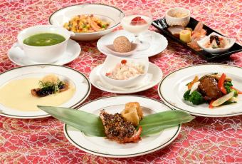 季節のコース【けやき】　◆豪華!!本格中華を堪能◆　料理7品6000円