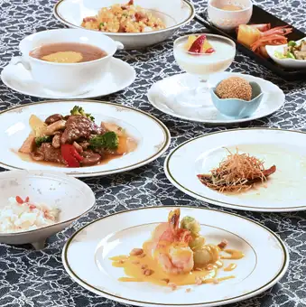 季節のコース【けやき】　◆豪華!!本格中華を堪能◆　料理7品6000円