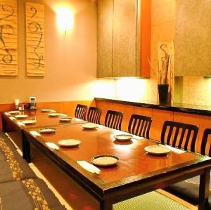 座敷の完全個室最大10名様