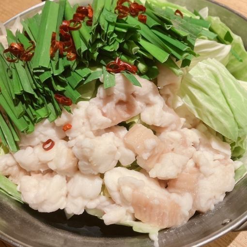 【2H飲み放題付】ごまかんぱちや博多もつ鍋等 博多コース◆全8品4000円(税込)