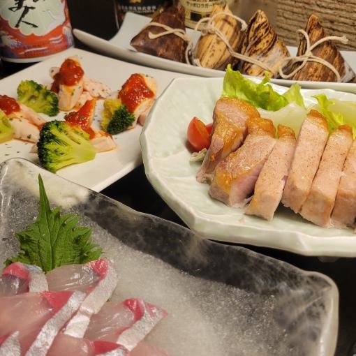 《歓送迎会おすすめコース》【2H飲み放題付】季節4500円コース◆全8品4500円(税込)