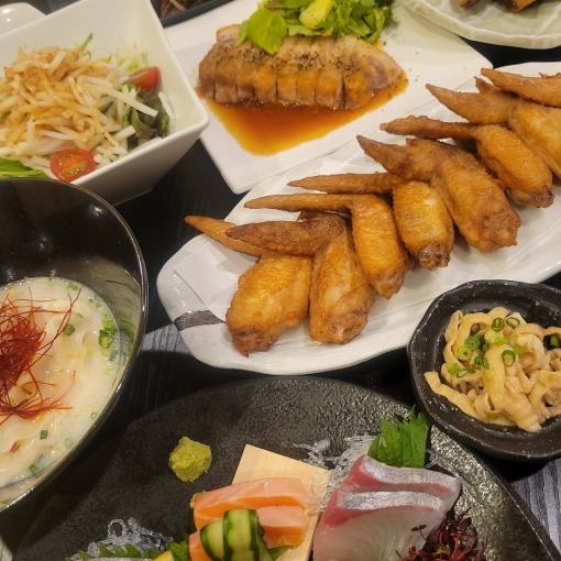 《店長オススメ!季節のよかたいコース》【2H飲み放題付】季節4500円コース◆全8品4500円(税込)