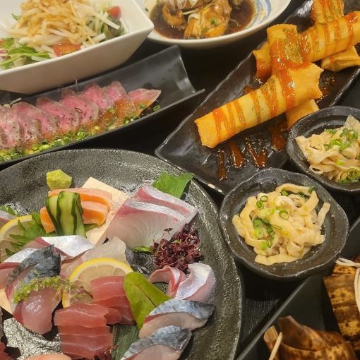 《よかたい贅沢コース》【2H飲み放題付】季節5000円コース◆全8品5000円(税込)