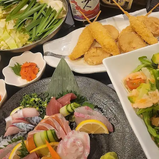 夏限定!瓶ビールも入った2H飲み放題込《よかたい1番人気》季節のコース◆全8品4500円(税込)