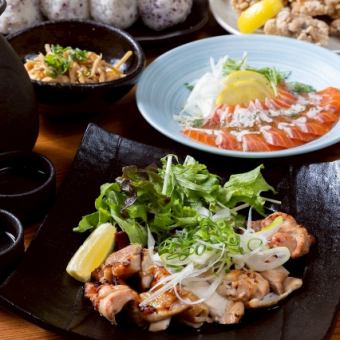 コスパ抜群！普段使いに◎【旬菜コース】2時間飲み放題付《7品》3000円(税込)