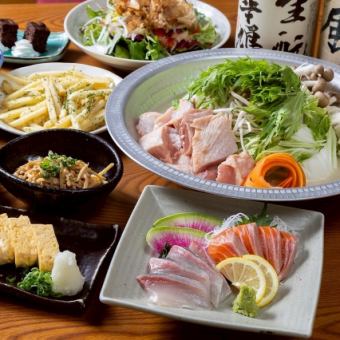歓送迎会などにおすすめ！選べるメイン！【和みコース】2.5時間飲み放題付《8品》3500円(税込)