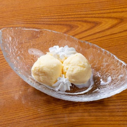 バニラアイス