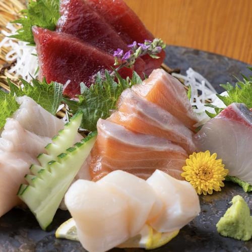刺身５種盛り合わせ