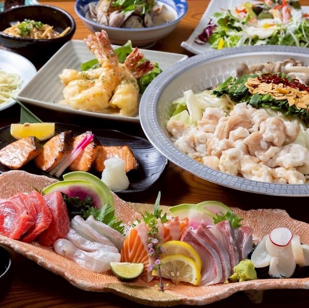 料理長が特選した素材を使用するお料理は絶品◎