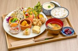 Healthy meal using local vegetables