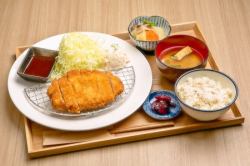 Pork loin cutlet set meal