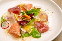 Fresh fish carpaccio