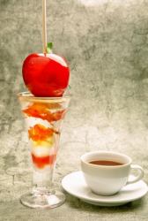 Famous item! Apple candy parfait