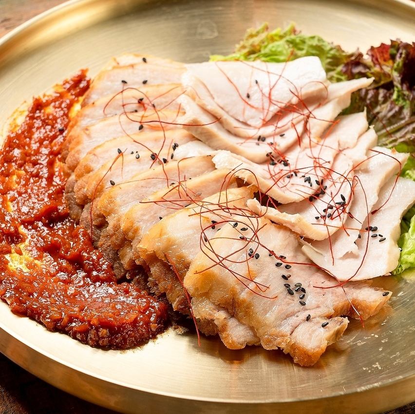 やわらかポッサムやカリカリサムギョプサル！肉料理も充実◎