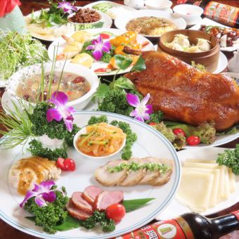 【飲み放題付き♪贅沢コース！】フカヒレの姿煮や豚バラ角煮など 全10品 8000円(税込)