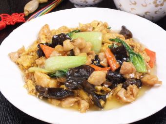 豚肉・木耳・玉子炒め弁当(ランチタイム限定)