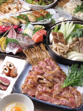 [Limited to Fridays, Saturdays, holidays, and before holidays] 120 minutes [all-you-can-drink] included ★ Morning sukiyaki hot pot course with 8 dishes 5,500 yen (tax included)