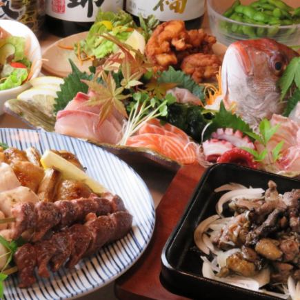 当日予約もOK!【120分飲み放題付き】鶏ととボリュームコース全9品4500円(税込)