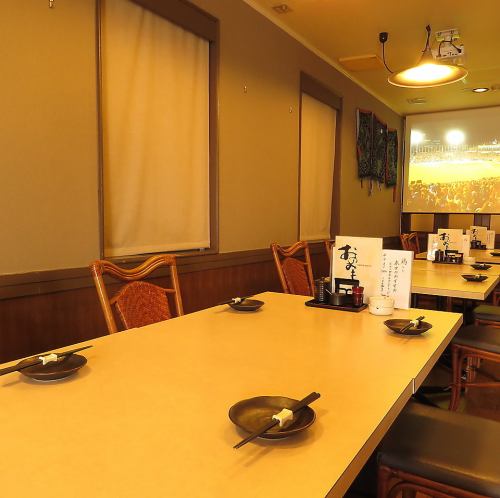 We have table seats that you can use spaciously and comfortably.Recommended for drinking parties with well-known friends! The number of seats is limited, so advance reservations are safe!