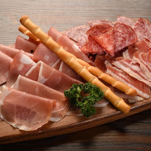 Assortment of 4 types of European ham (L size)