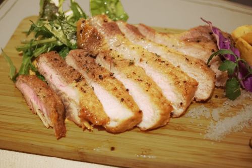 Grilled Spanish Galician Chestnut Pork
