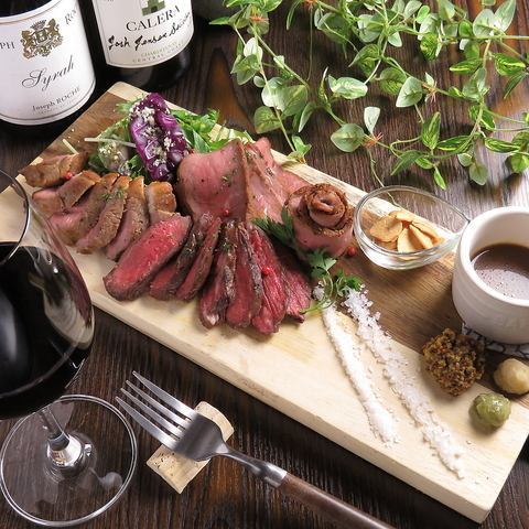 [Luxurious grilled meat included♪] Premium plan♪ Includes 8 popular dishes and 2 hours of all-you-can-drink♪
