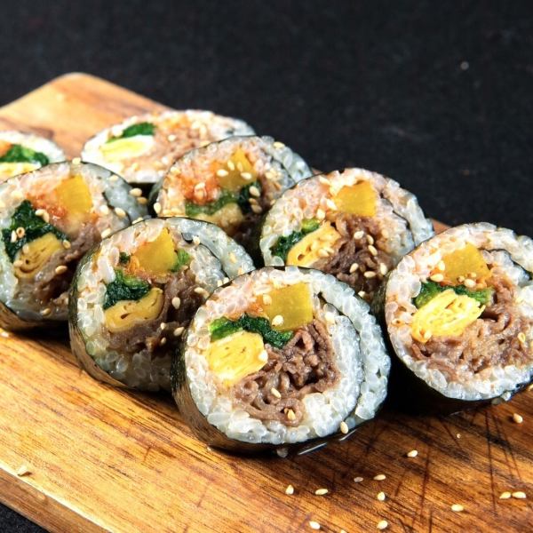 [Using 5 kinds of ingredients ◎] Korean-style seaweed roll "Kotorakimpa"