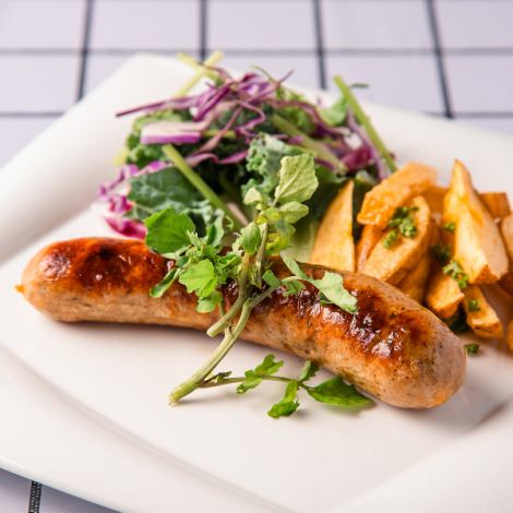 自家製ソーセージグリル