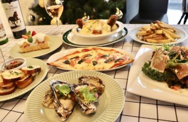 【忘新年会におすすめ!】100分飲み放題付き!冬の宴会コース6,600円税込