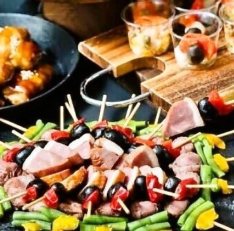 고급 메뉴 종류 풍부