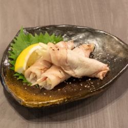 炙り芳寿豚の茗荷巻き