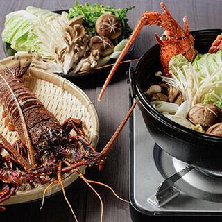 【2時間飲み放題付き！各種宴会にもピッタリ◆】伊勢海老鍋コース　8,800円(税込)