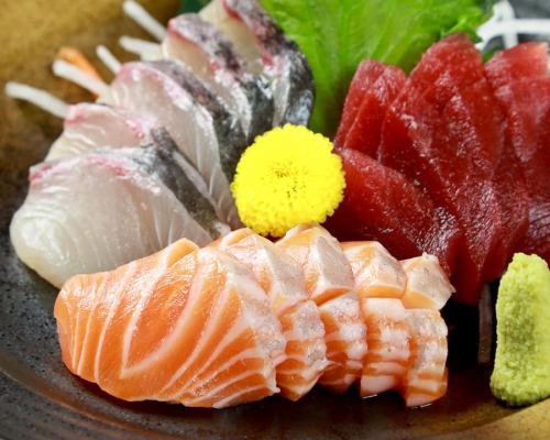 Providing fresh sashimi