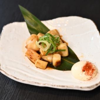 イカの醤油バター焼き