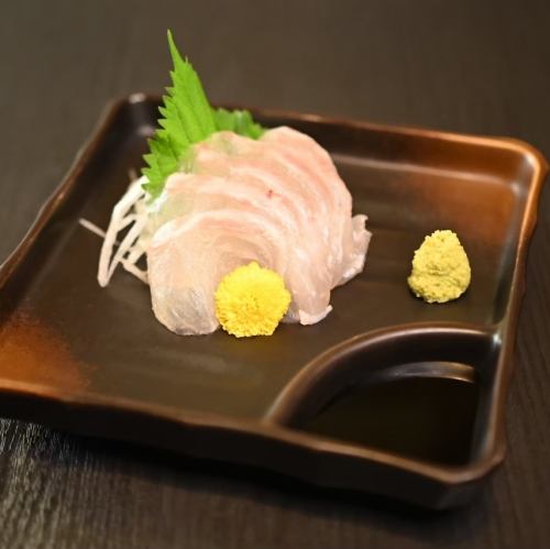 鯛のお造り/はまちのお造り　各